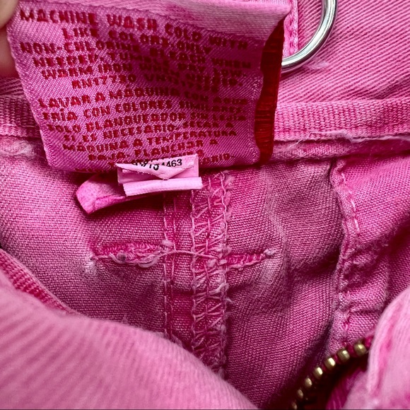 WOMEN’S MERONA PINK SHORT SHORTS - Picture 4 of 7